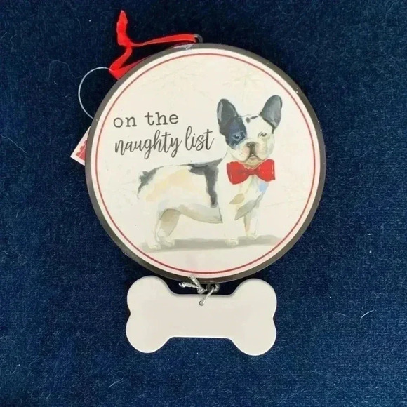 Other - Happy Holidays Pet OrnamentNew!